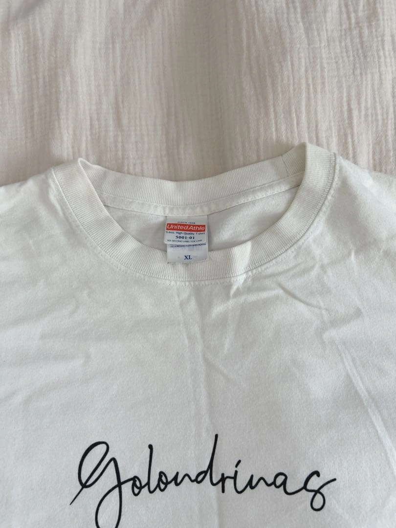 XLサイズ Galondinas ホワイトTシャツ 半袖 白色 ワンポイントの写真6枚目