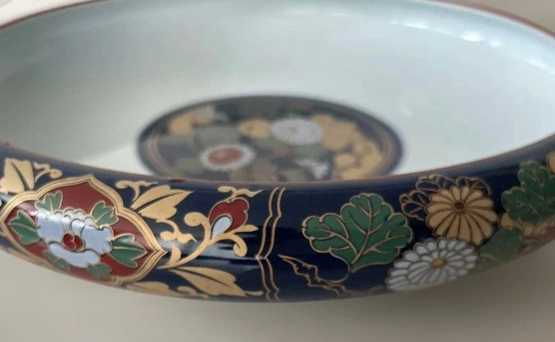 ◆新品 未使用!◆有田焼 仁祥 錦太祥 皿 大鉢 伝統工芸品25センチの写真6枚目