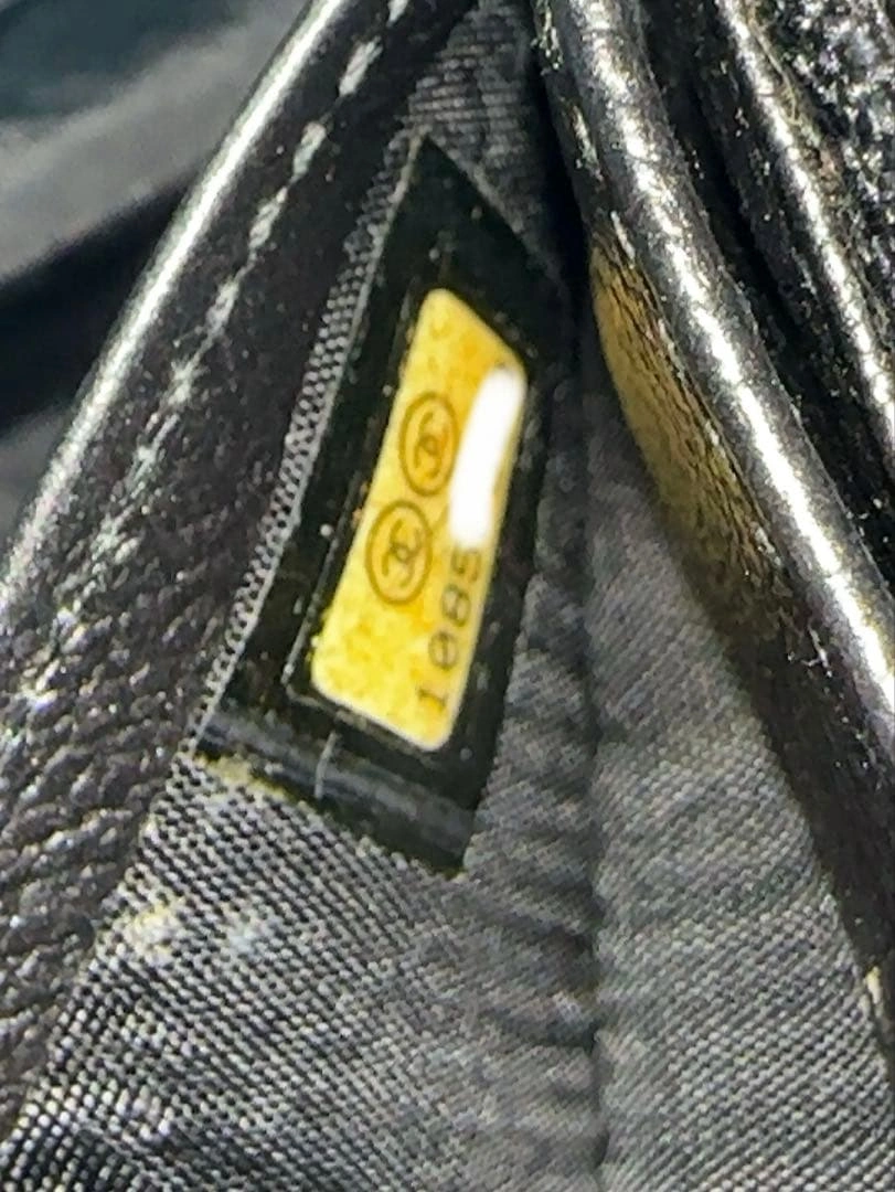 CHANEL シャネル 長財布 キャビアスキン ココマーク シリアルシール有の写真10枚目
