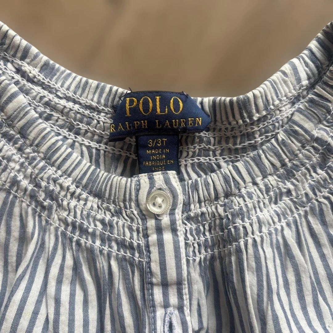 Polo Ralph Lauren ストライプ 半袖シャツ 3Tの写真2枚目