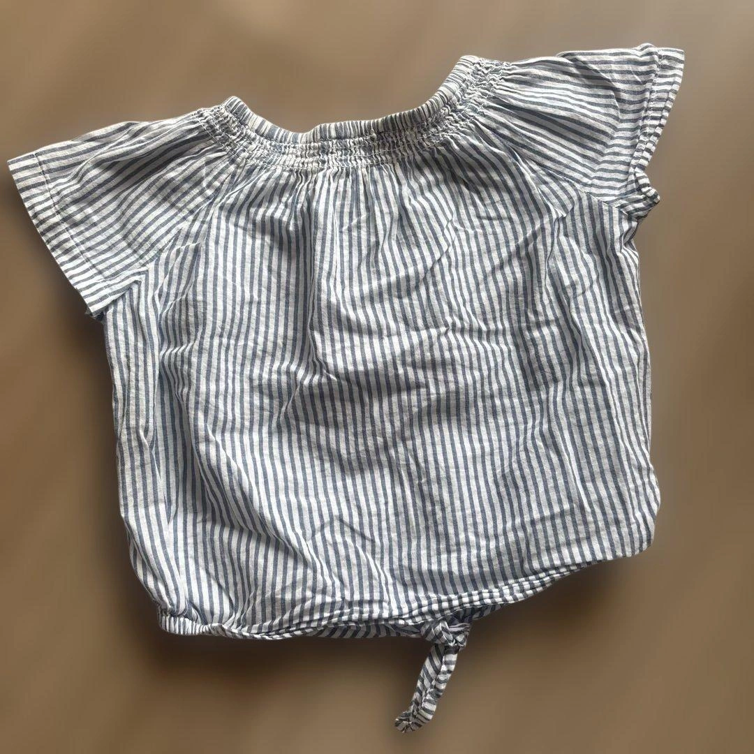 Polo Ralph Lauren ストライプ 半袖シャツ 3Tの写真3枚目
