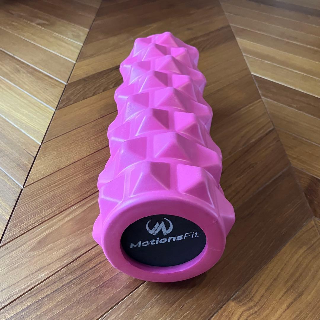 MotionsFit フォームローラー ピンク 筋膜リリース ストレッチの写真4枚目