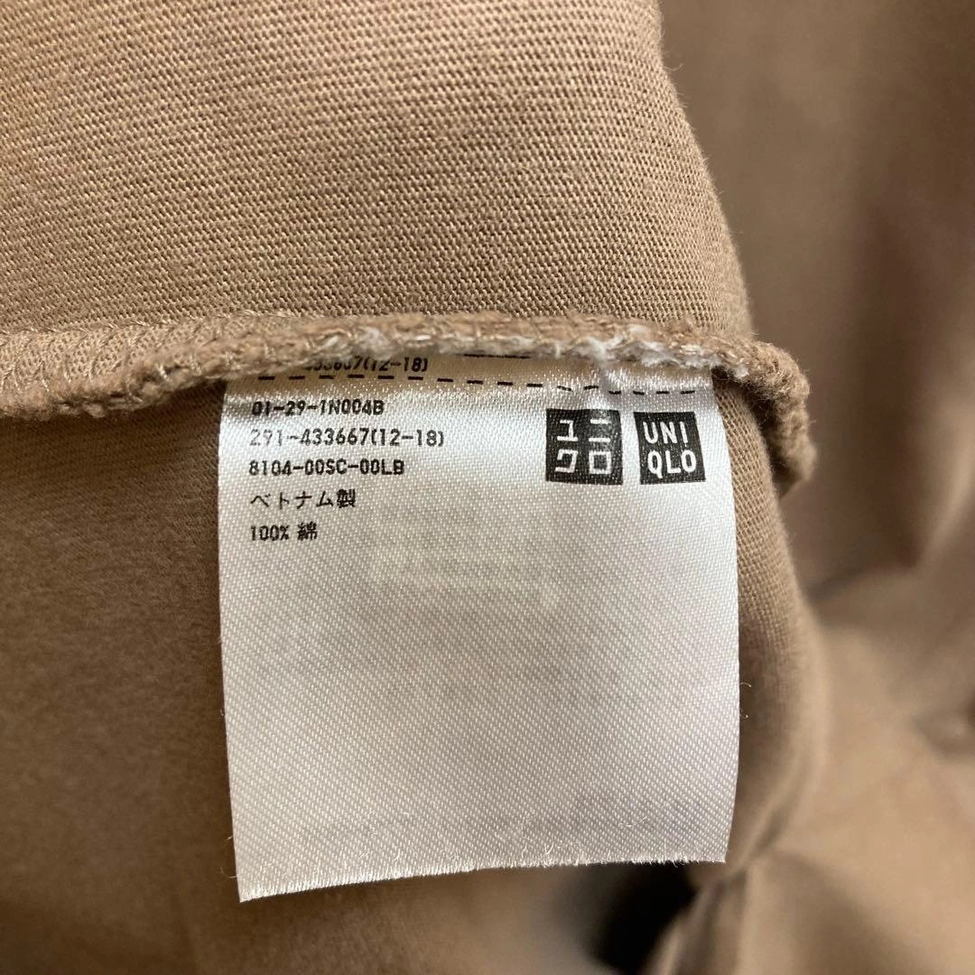 UNIQLO スムースコットンフレンチスリーブロングワンピースの写真4枚目