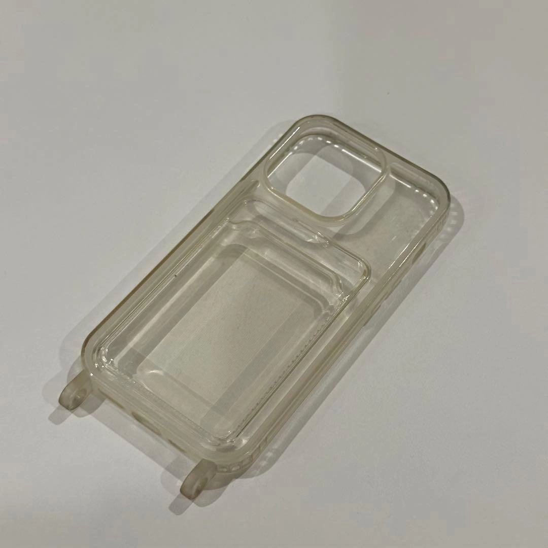 iPhone用透明ケースクロスボディ