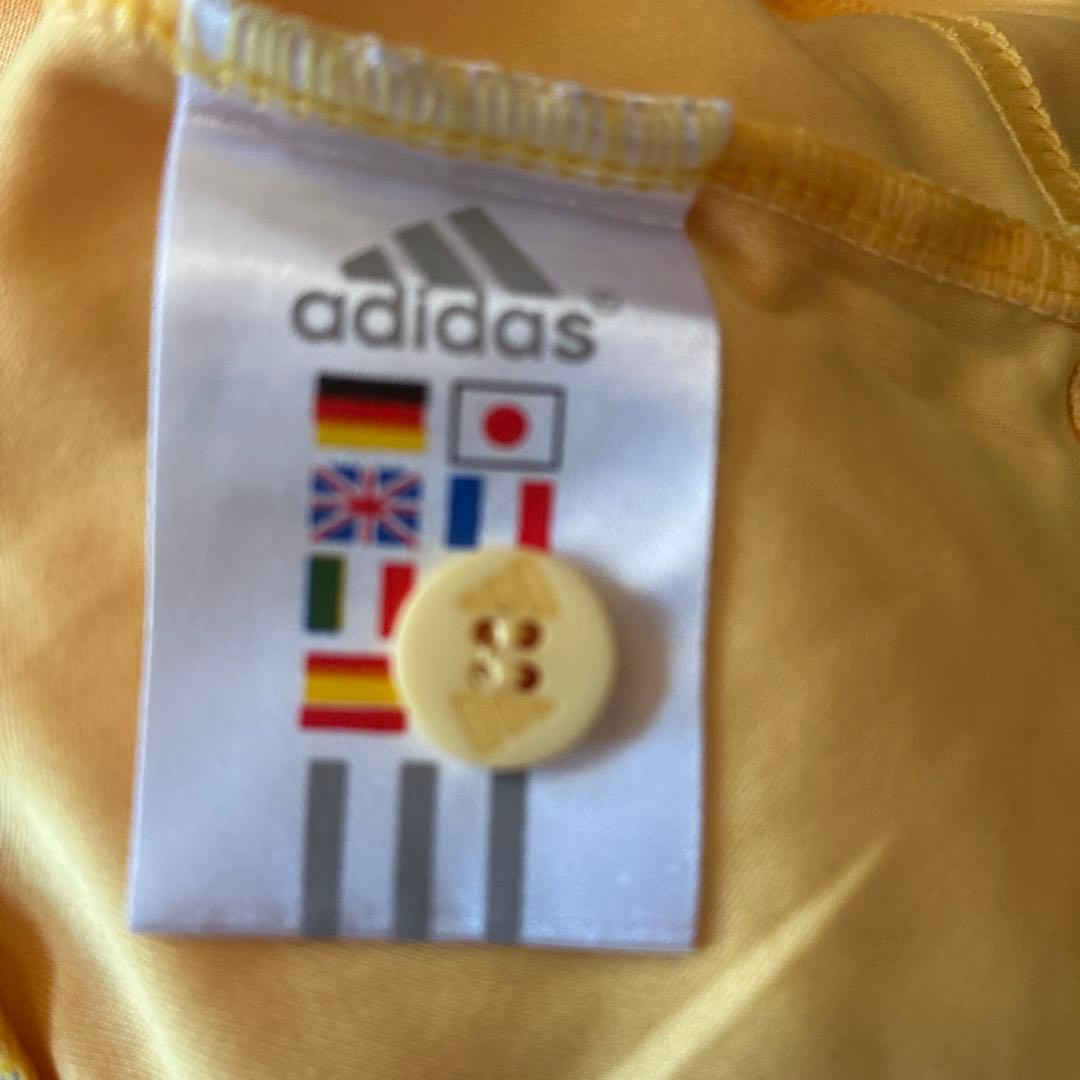 adidas ゴルフ　ポロシャツ イエロー Lサイズの写真4枚目