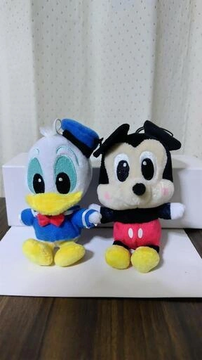 ミッキー・ドナルド ぬいぐるみ 2体セット