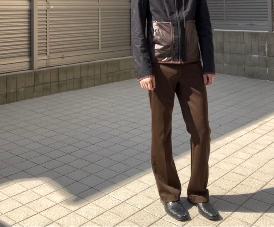 ヴィンテージ セミフレアスラックスの写真2枚目