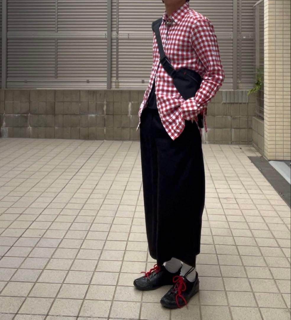 トムブラウン ギンガムチェックシャツ