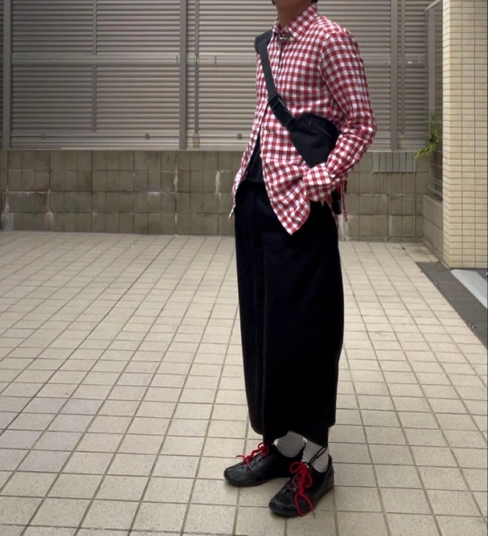トムブラウン ギンガムチェックシャツ