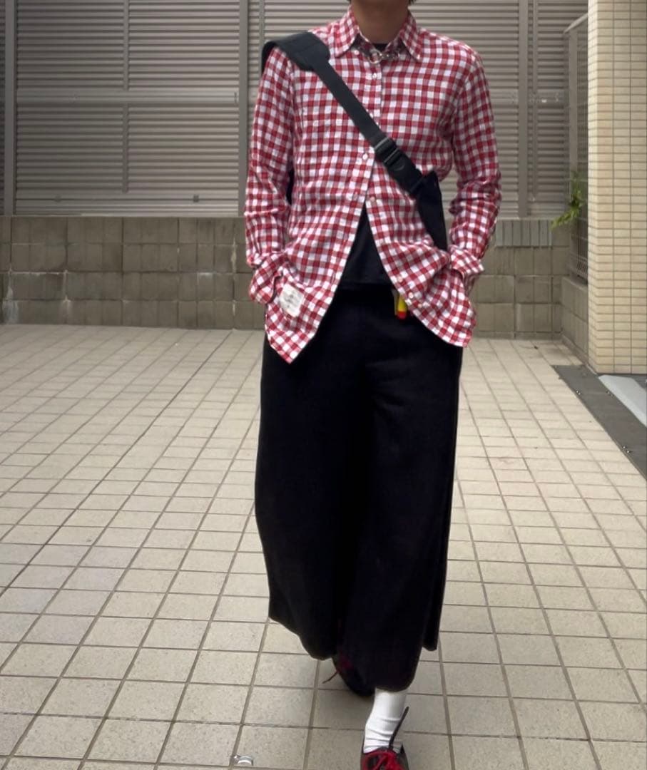 トムブラウン ギンガムチェックシャツの写真2枚目