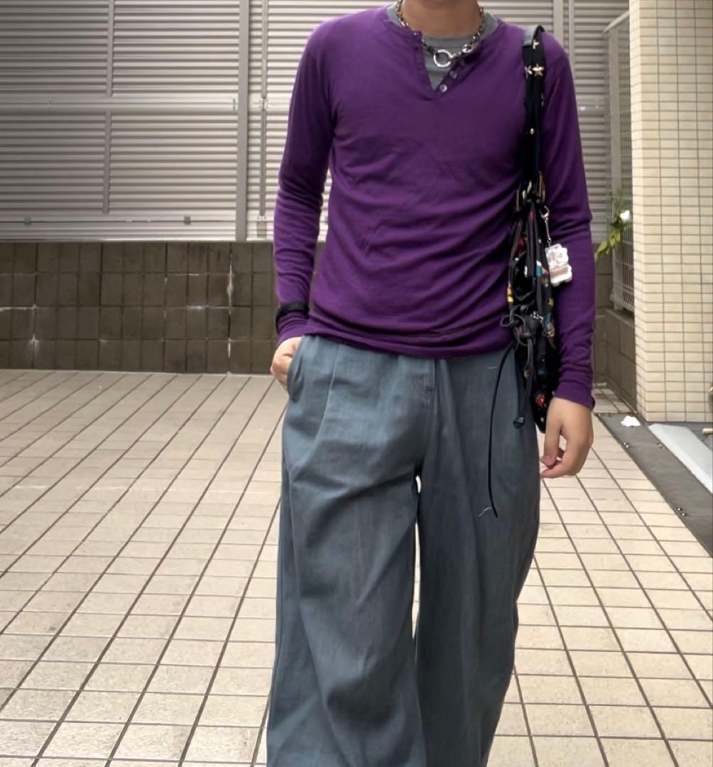 ポールスミス ウール ヘンリーネック ニット