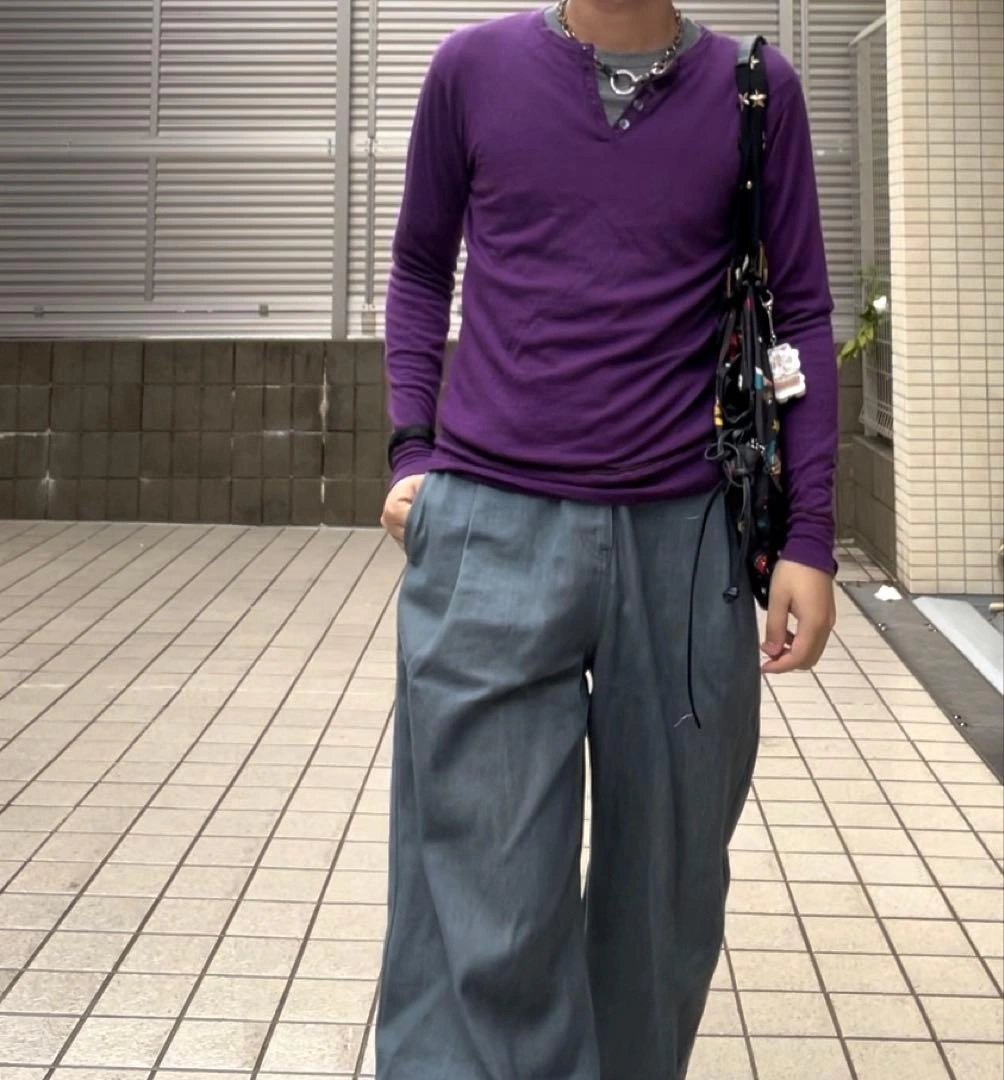 ポールスミス ウール ヘンリーネック ニット