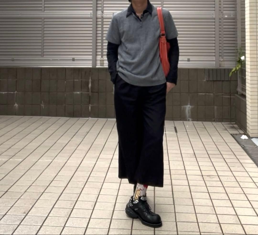 00s ジップ レイヤード ヘンリーネック Tシャツの写真3枚目