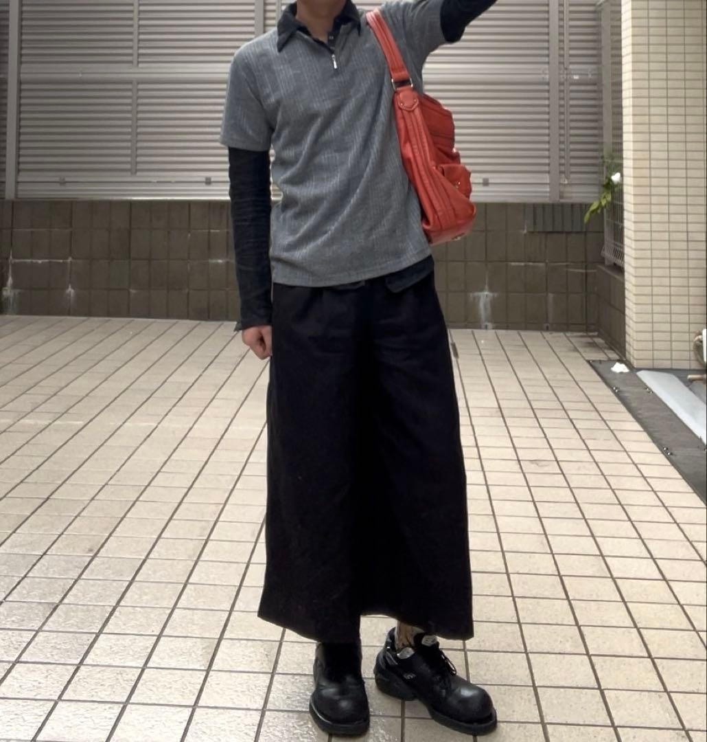 00s ジップ レイヤード ヘンリーネック Tシャツの写真5枚目