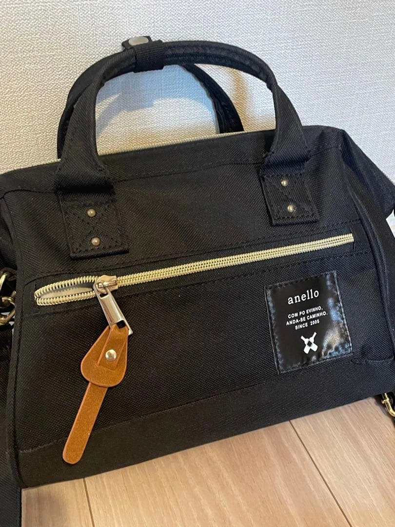 anello 2WAY ショルダーバッグ ブラックの写真2枚目