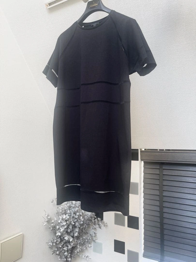 COS 半袖 ひざ丈ワンピース