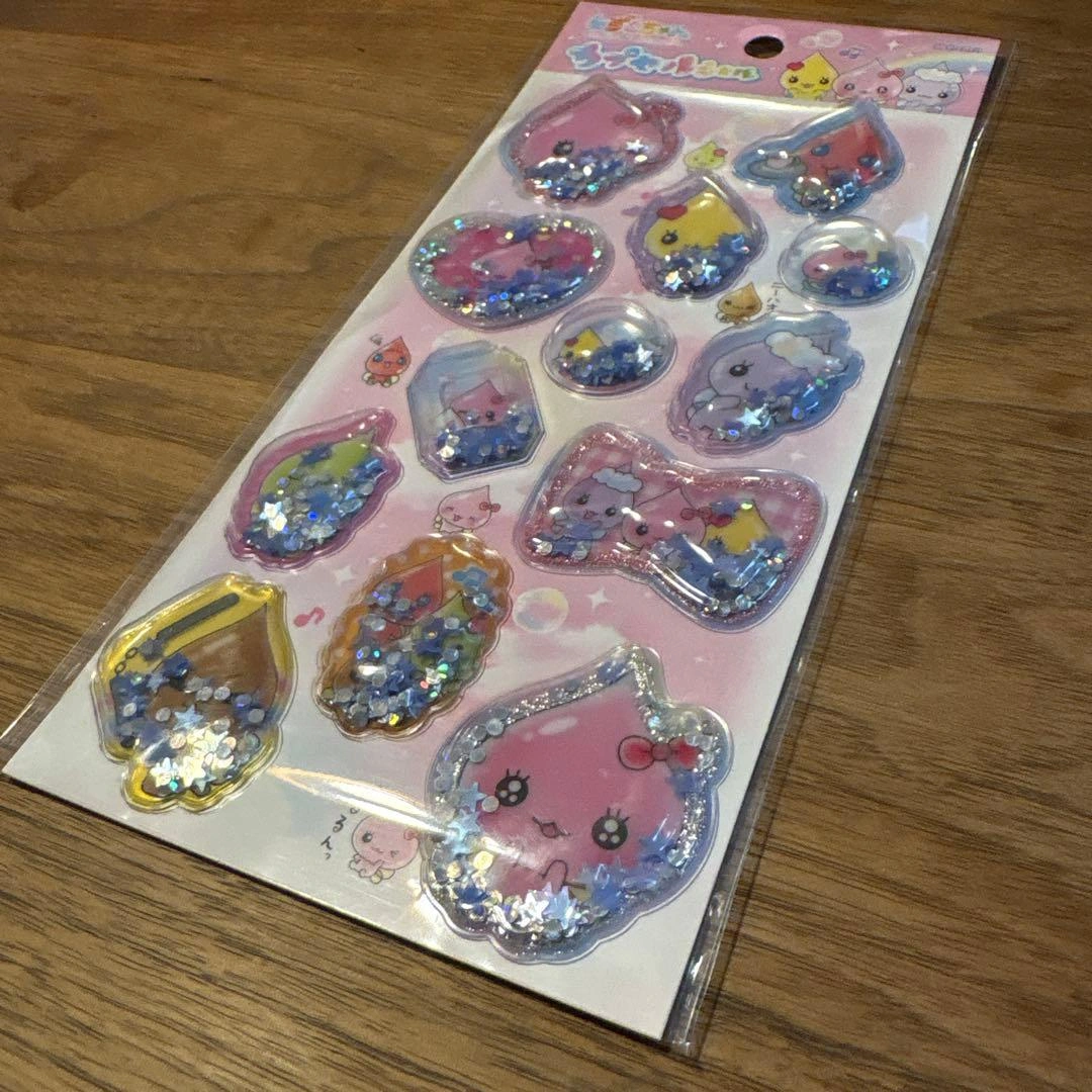 【正規品】新品未使用しずくちゃん カプセルシール うるおいちゃんの写真3枚目