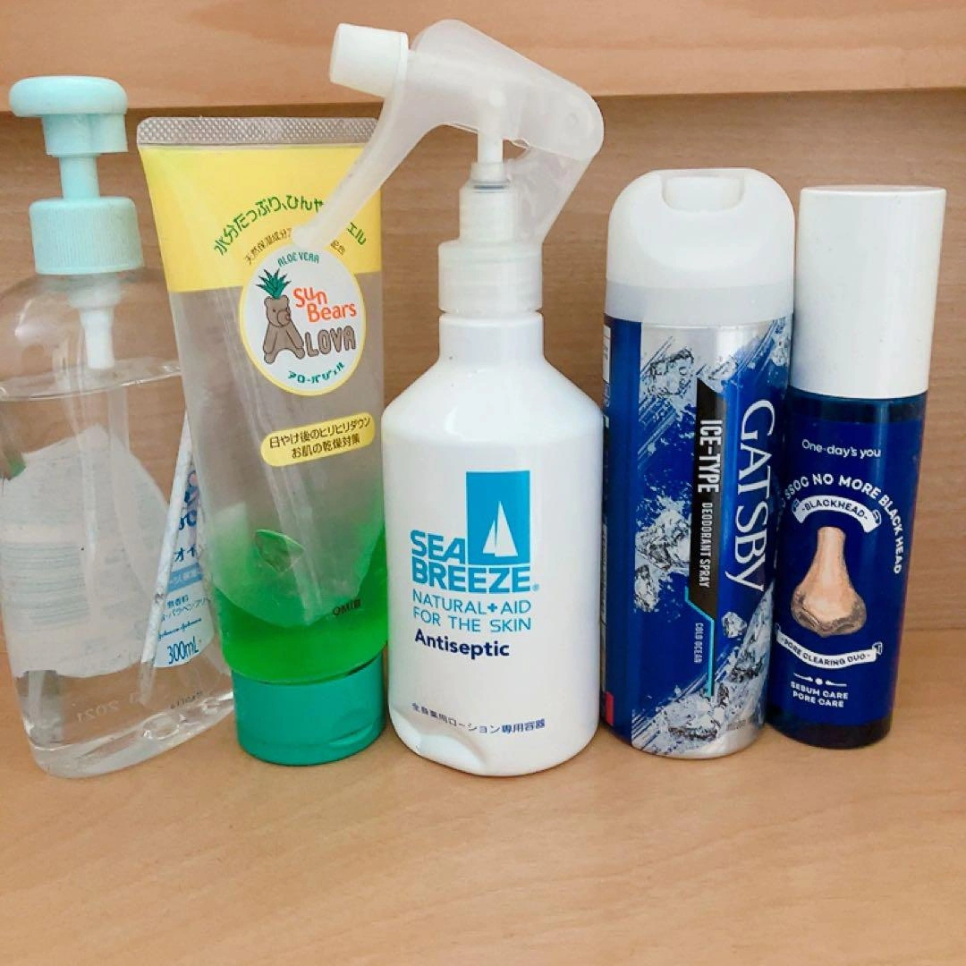 8月末迄取引終了❗ボディケアセット アクアジェル❌SEA BREEZE GATSBY One-day's you