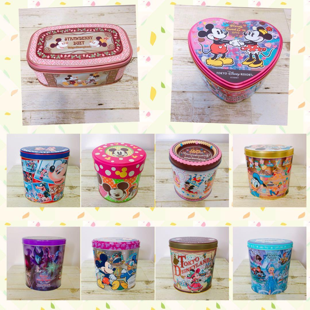 ディズニー　空缶　まとめ売り　9個　セット