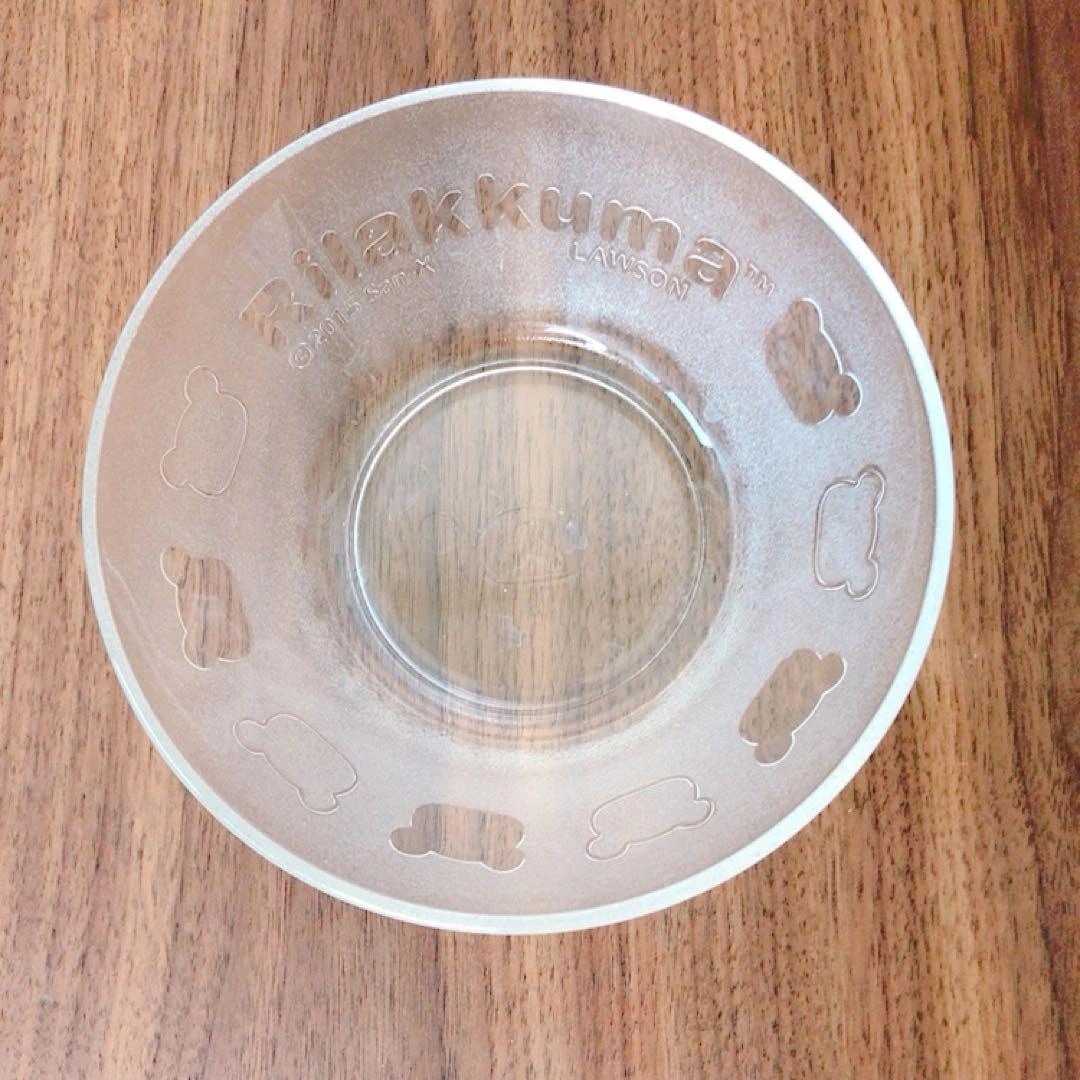 リラックマ ガラス深皿 二枚 おまけ1枚付‼️の写真3枚目