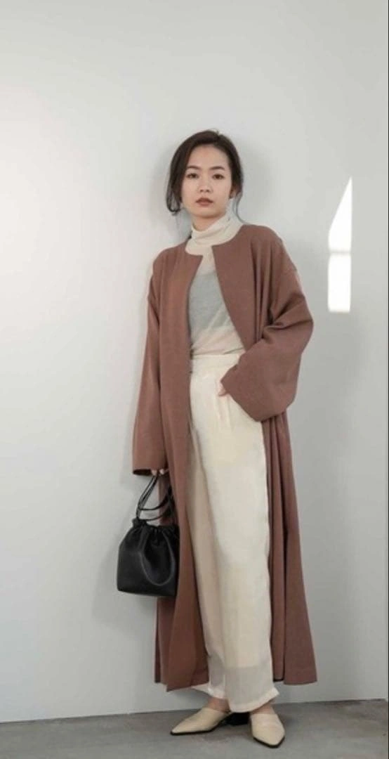 I_amベルト付き ロングコート/あや様の写真9枚目