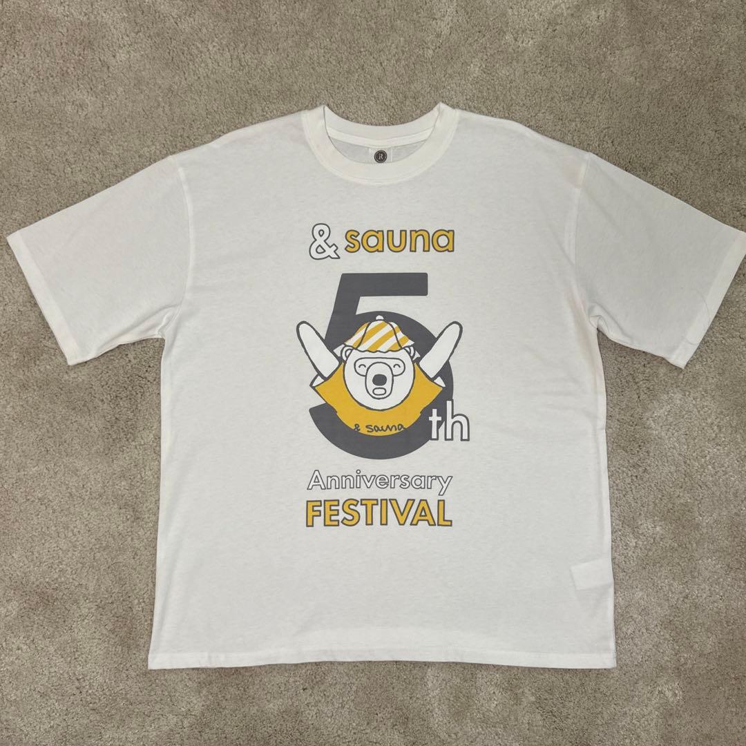 &sauna 5周年ファン感謝祭 アンドサウナ ジャスミンティー Tシャツ