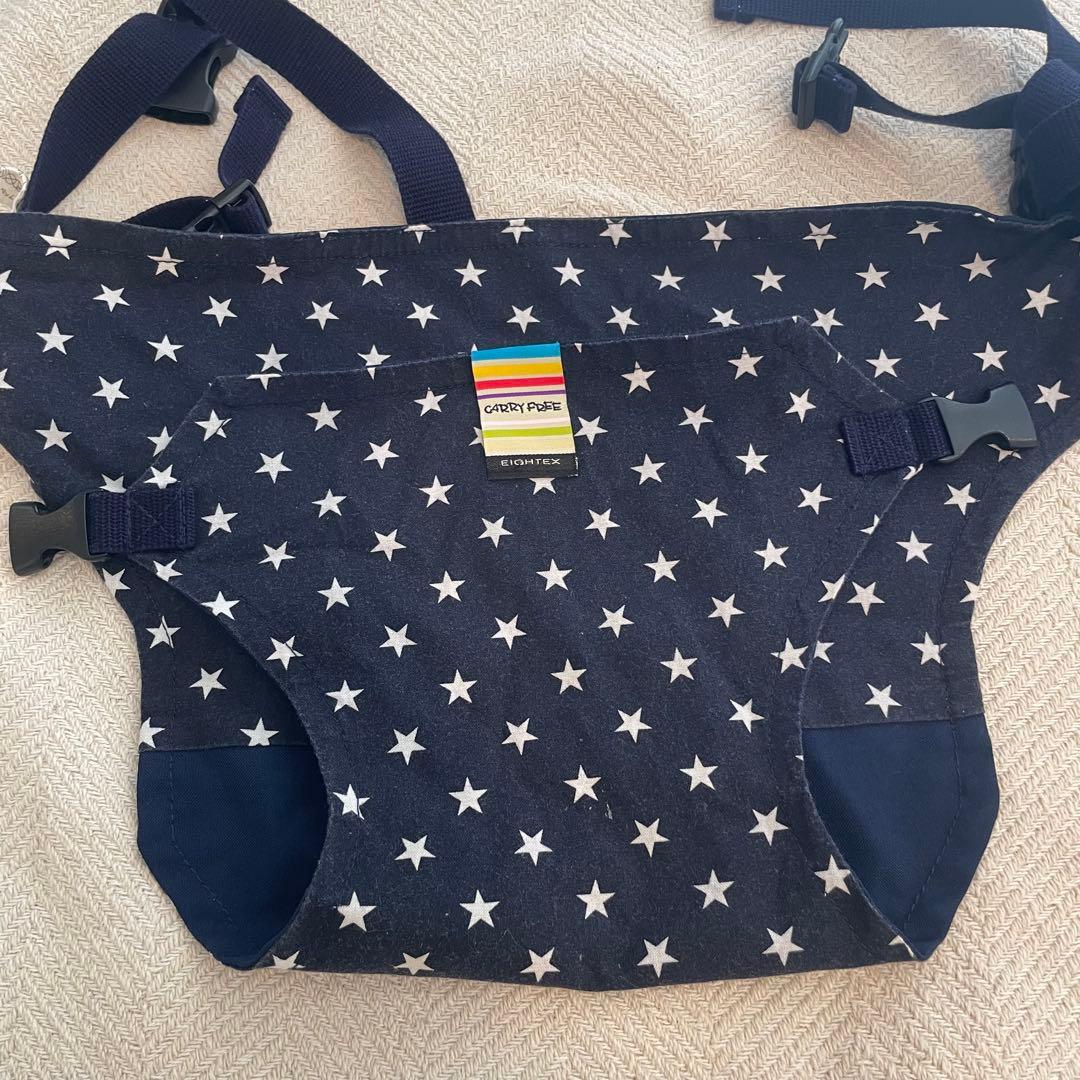 CARRY FREE EIGHTEX キャリフリー チェアベルト 星柄 ネイビー