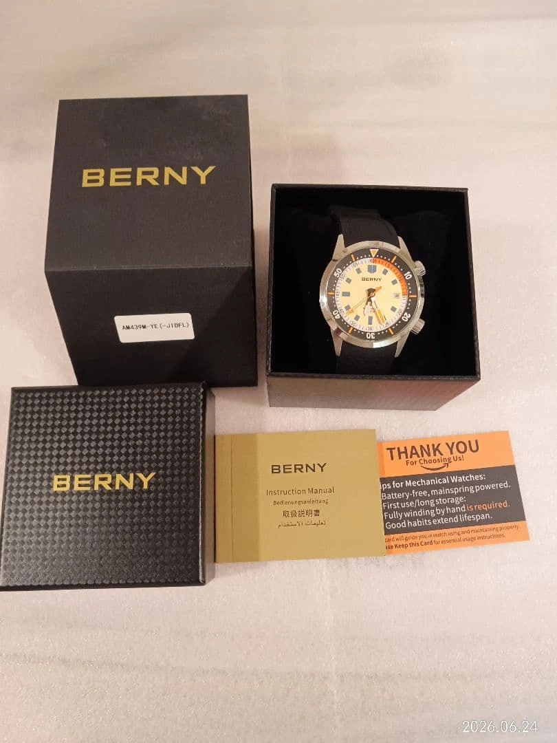BERNY ダイバーズウォッチの写真2枚目