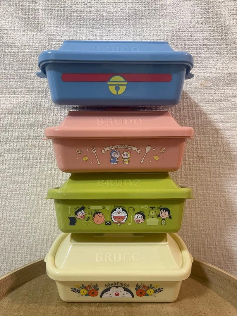BRUNO ドラえもん 保存容器 4個セット