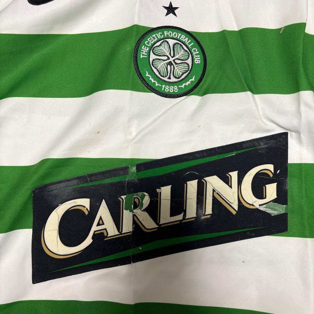 Celtic FC Nike サッカー ユニフォーム 中村俊輔サイン入り全盛期の写真2枚目