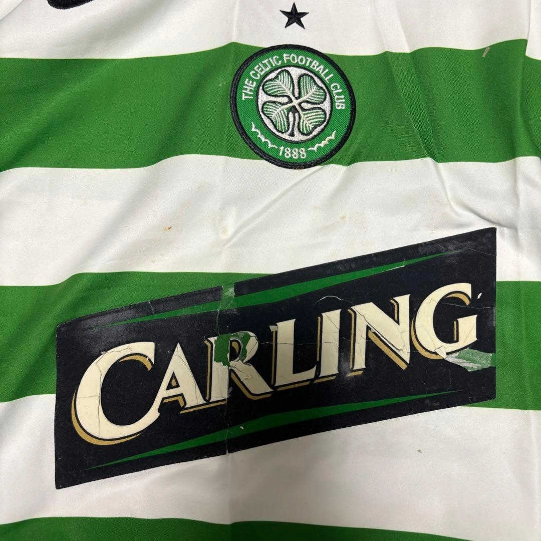 Celtic FC Nike サッカー ユニフォーム 中村俊輔サイン入り全盛期の写真2枚目
