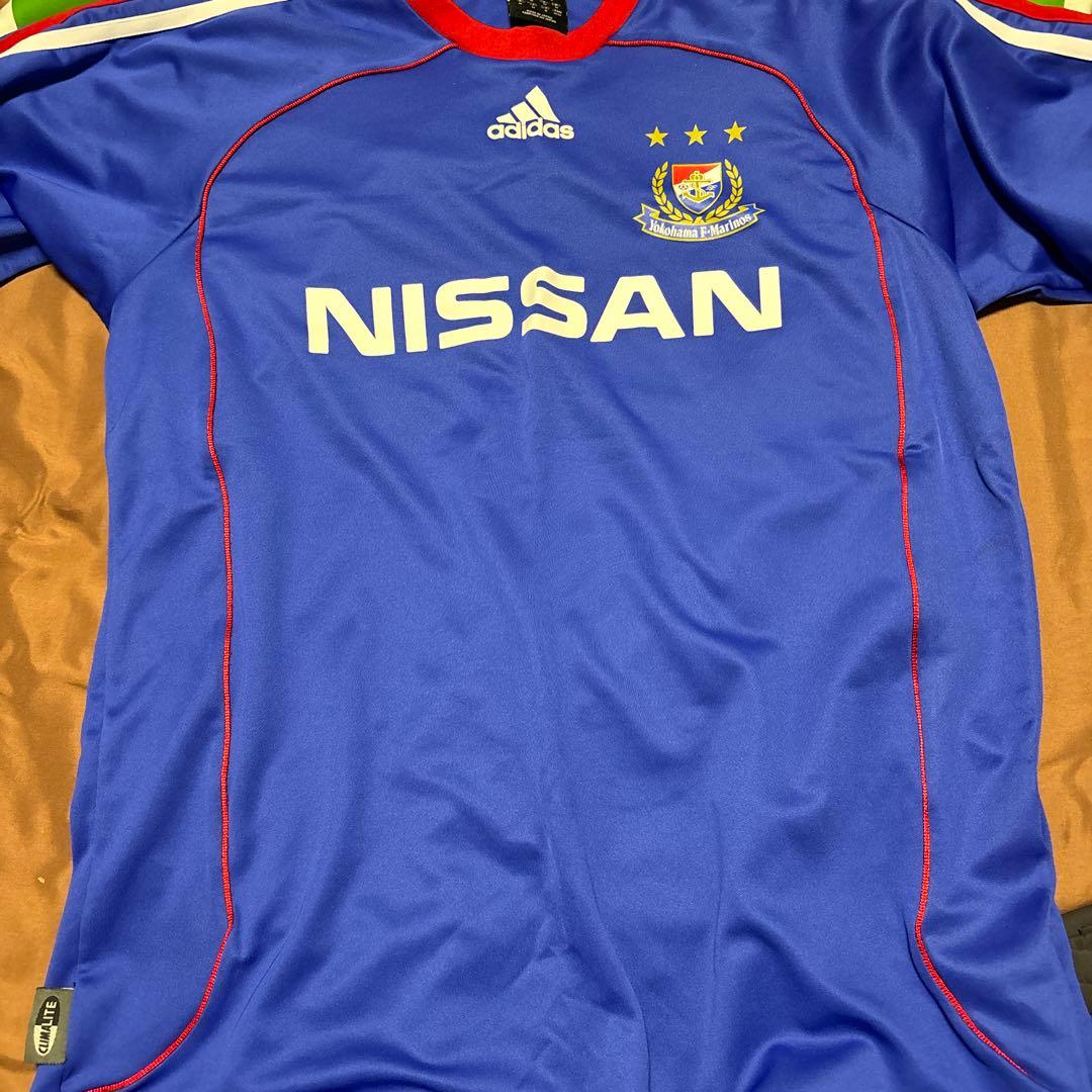 adidas サッカーウェア NISSAN ロゴ入り