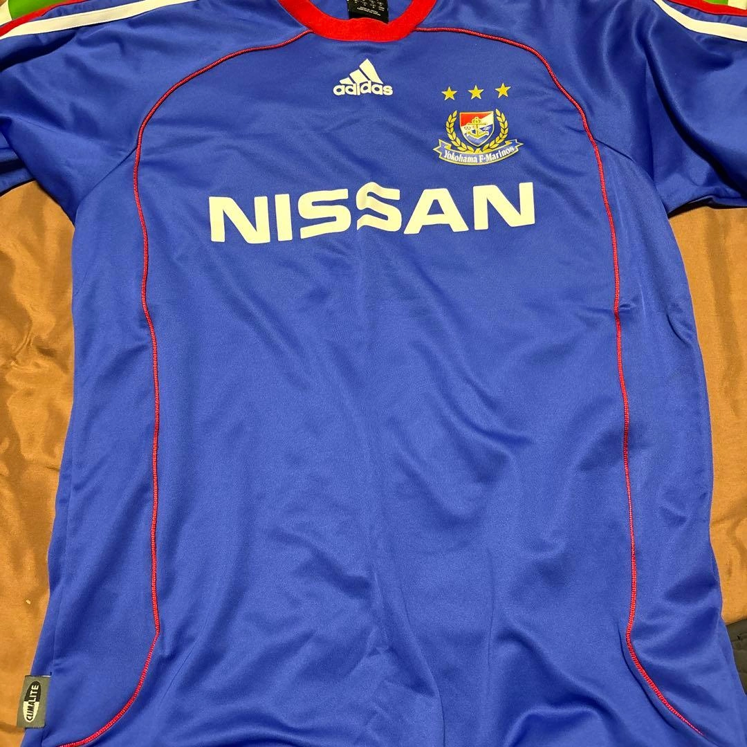 adidas サッカーウェア NISSAN ロゴ入り