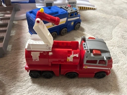 パウパトロール Big Truck Pups truck stop HQ トラック4台付きの写真2枚目