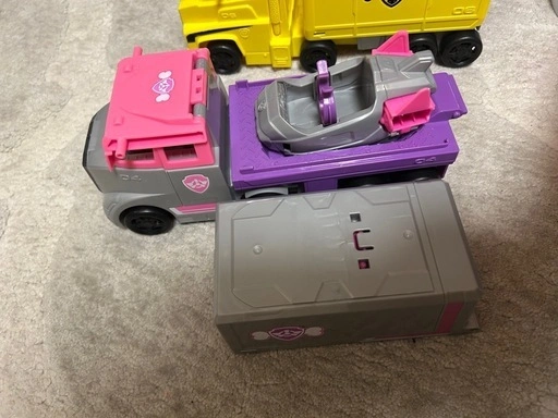 パウパトロール Big Truck Pups truck stop HQ トラック4台付きの写真3枚目