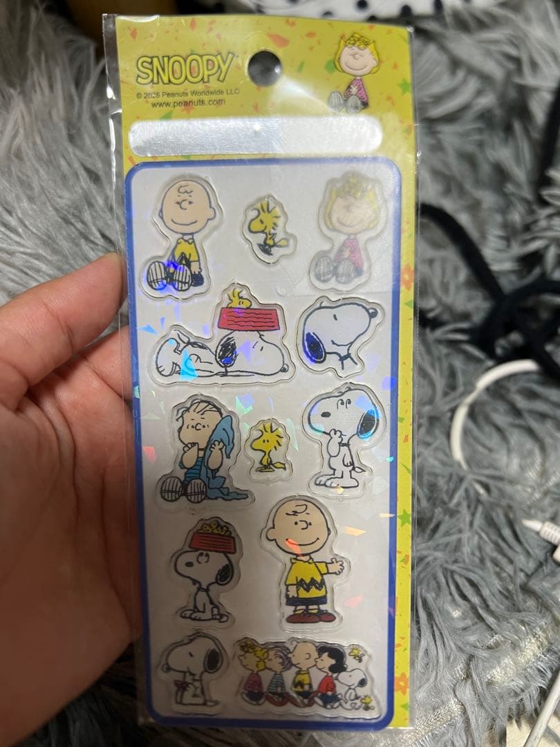 SNOOPY スヌーピー ダイカットシール ステッカー