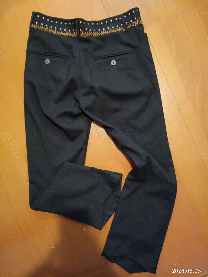 ベッド J.W フォード 21SS-B-PT01/サイドスリットパンツの写真7枚目