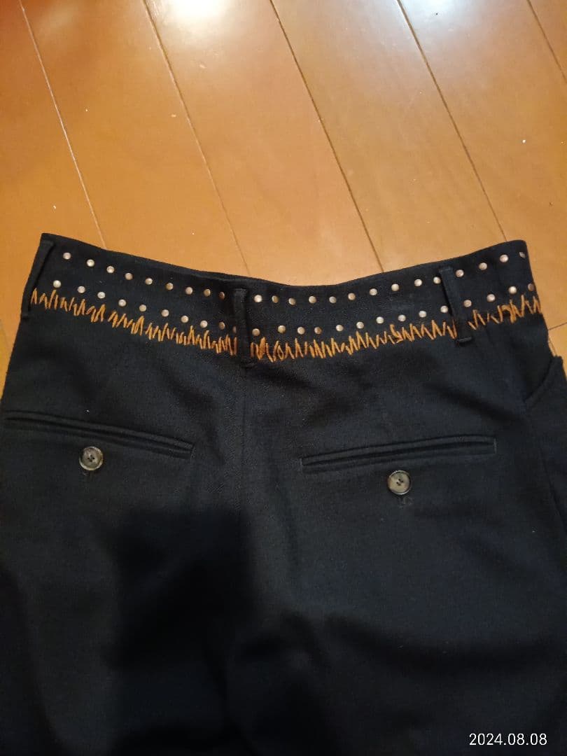 ベッド J.W フォード 21SS-B-PT01/サイドスリットパンツの写真8枚目