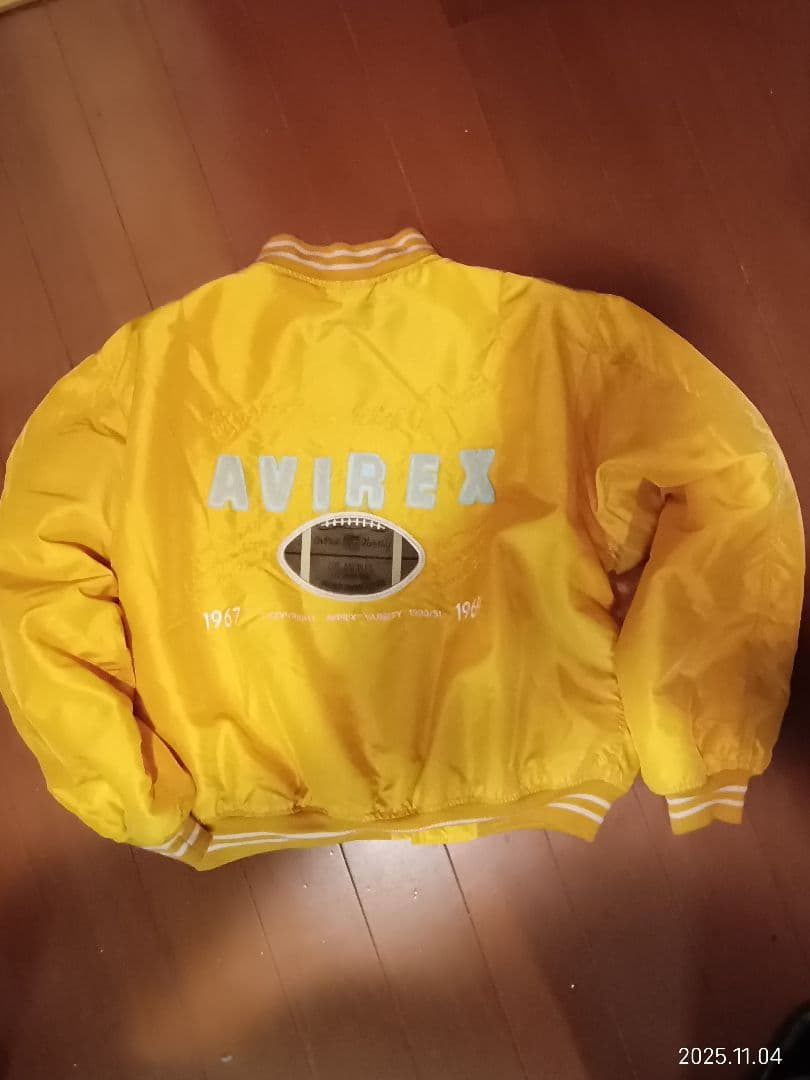 AVIREX 90s バーシティ オールスター ナイロンジャケットの写真2枚目