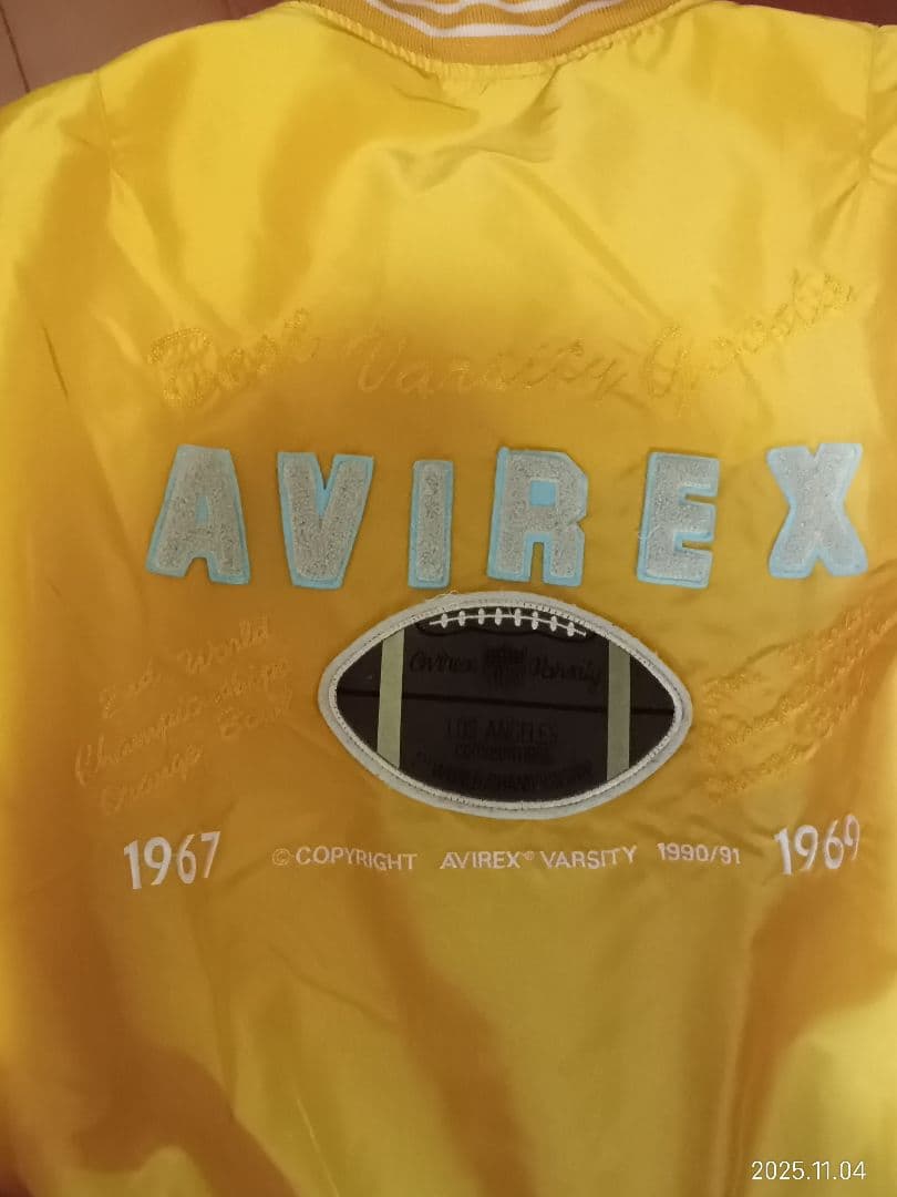 AVIREX 90s バーシティ オールスター ナイロンジャケットの写真4枚目