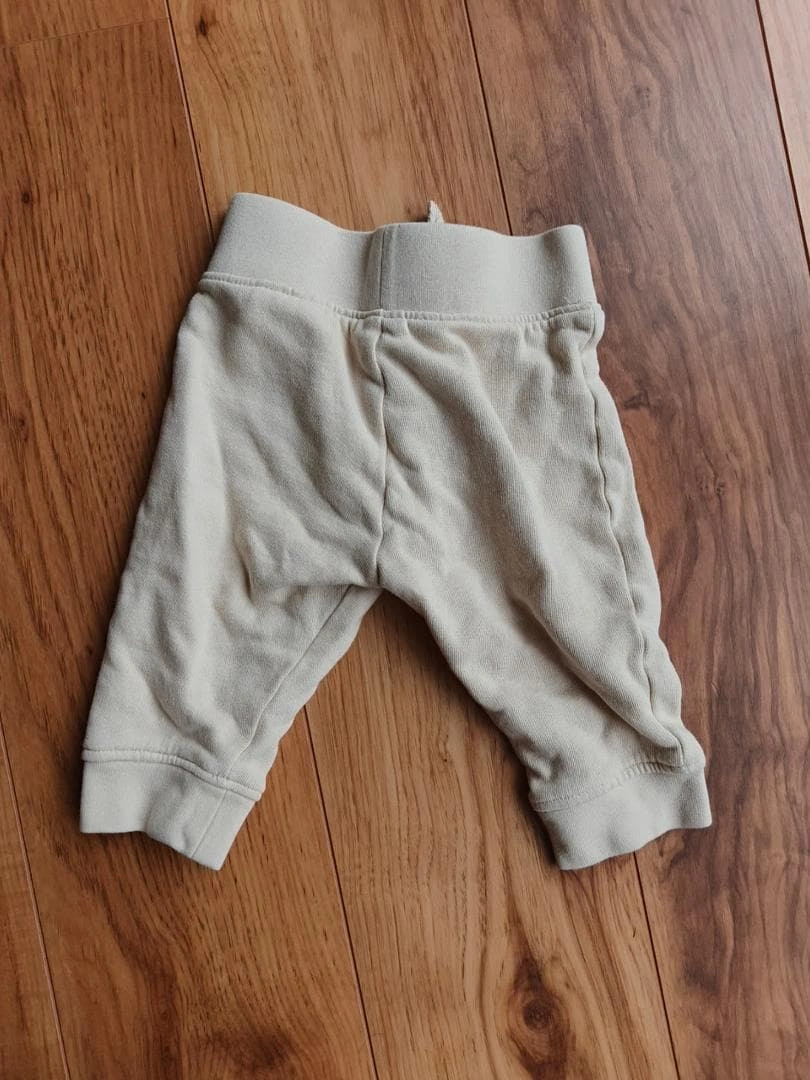 dopodopo ベビーパンツ 68cm 4〜6ヶ月 コットン ベージュの写真2枚目