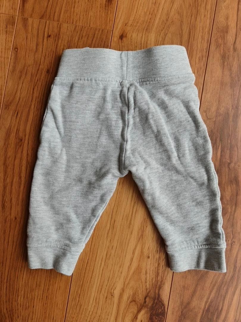 dopodopo ベビーパンツ 68cm 4〜6ヶ月 コットン グレーの写真2枚目
