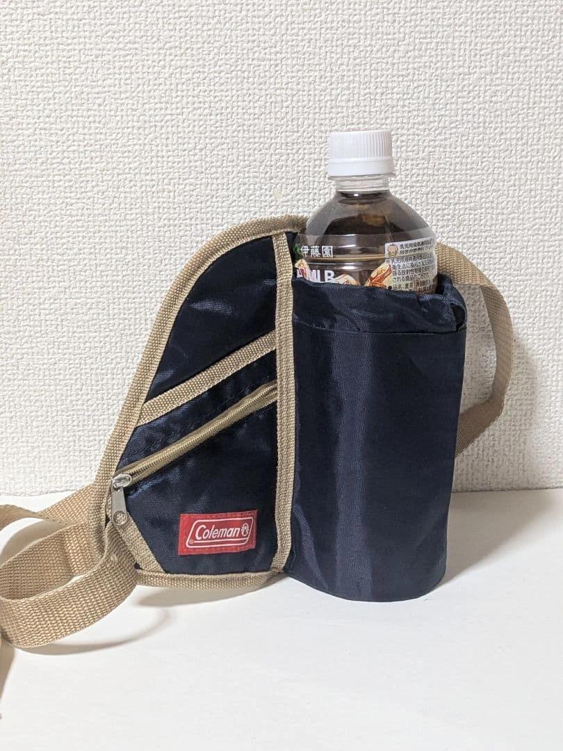 Coleman ウォーキングポーチ 軽量ウエストバッグ ネイビー