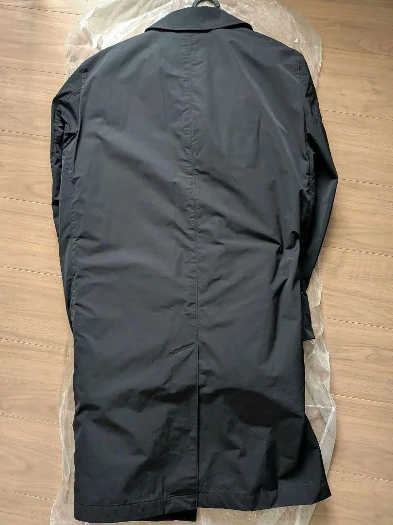 【本日限り】M UNIQLO 2way ステンカラーコート ブラック 黒の写真6枚目