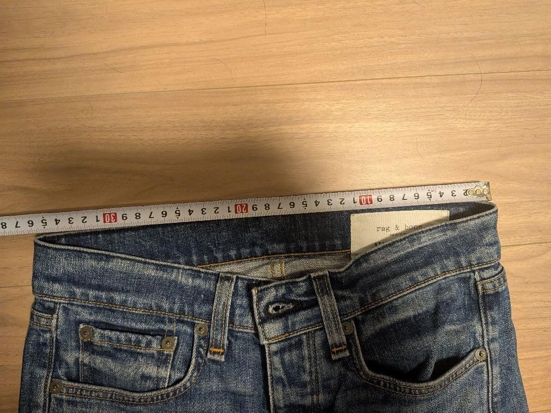 本日限り 美品 定価3-4万円程 rag&bone デニムパンツ ボトム 28の写真8枚目
