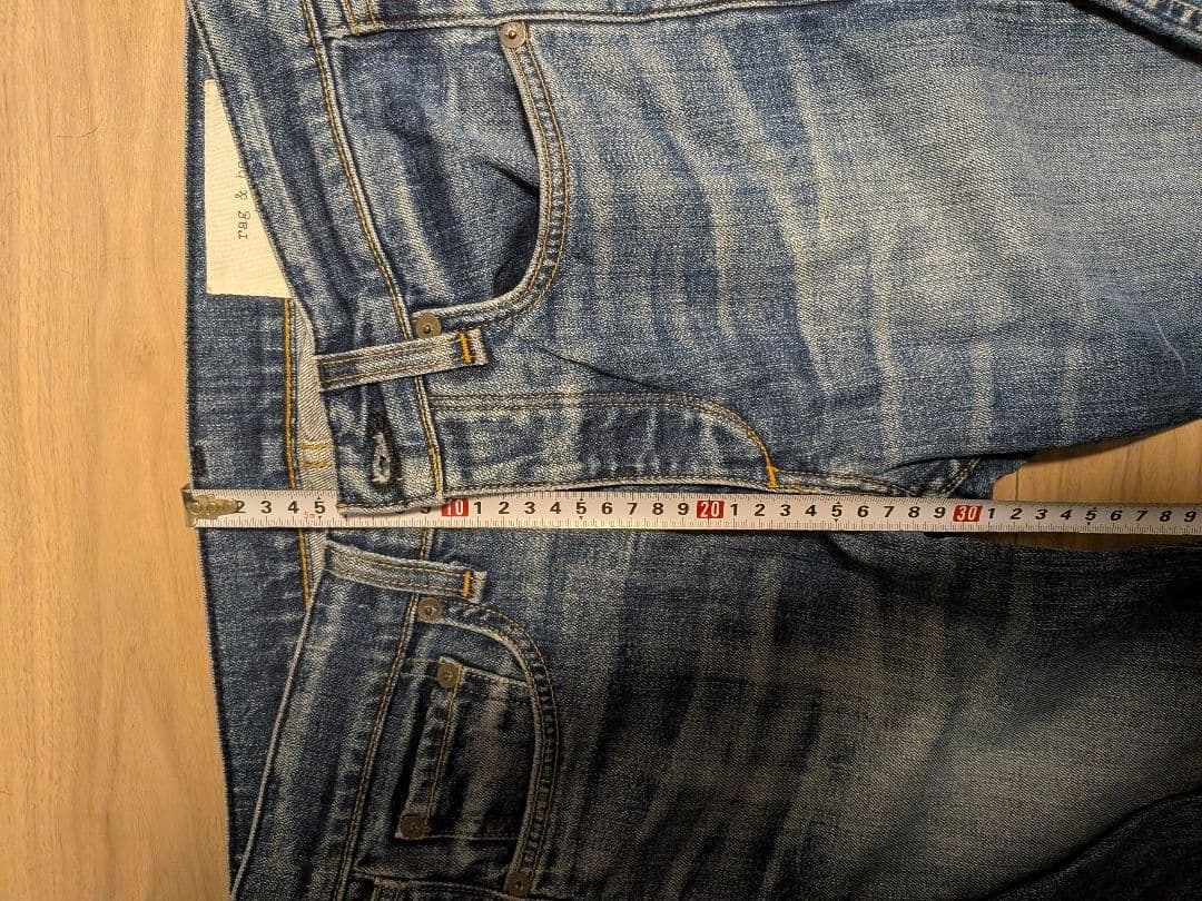 本日限り 美品 定価3-4万円程 rag&bone デニムパンツ ボトム 28の写真9枚目