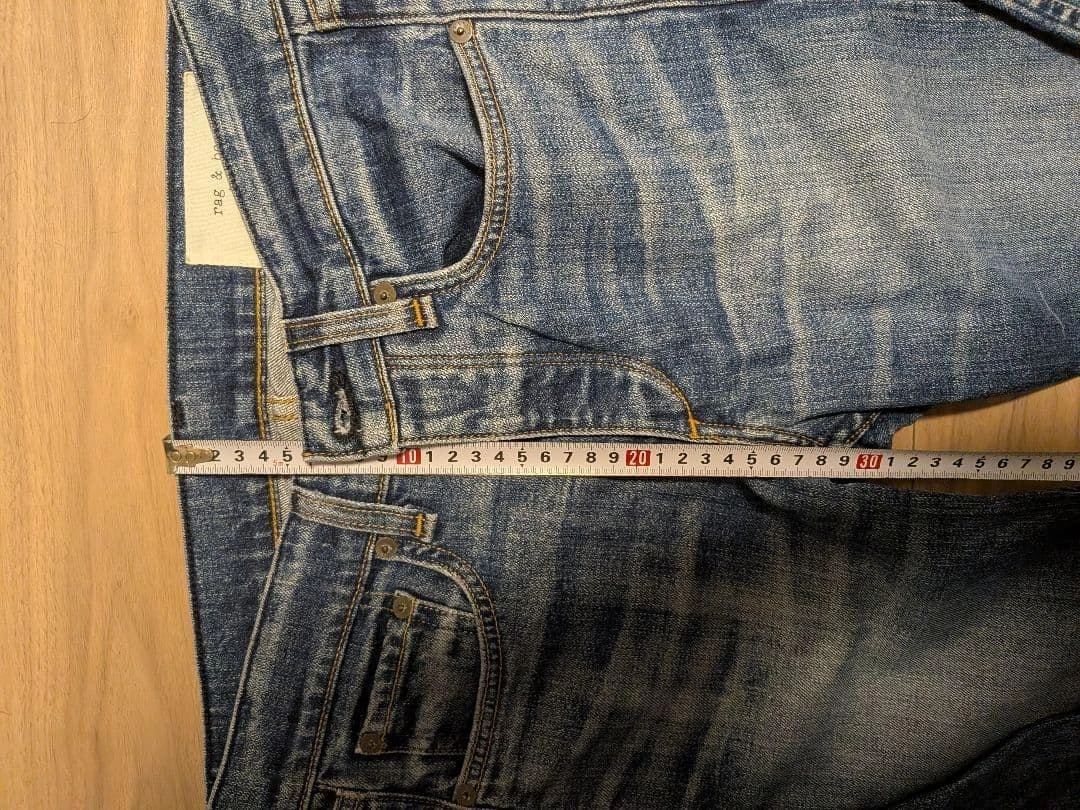 本日限り 美品 定価3-4万円程 rag&bone デニムパンツ ボトム 28の写真9枚目