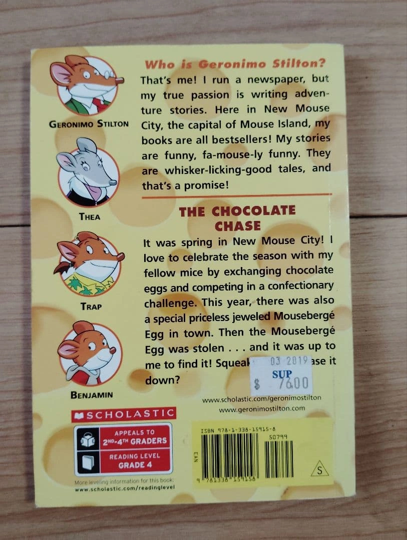 Geronimo Stilton The Chocolate Chaseの写真2枚目