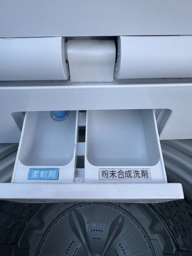 大容量10kgのファミリー向け縦型洗濯機 パワフルな水流でしっかり洗えるの写真2枚目