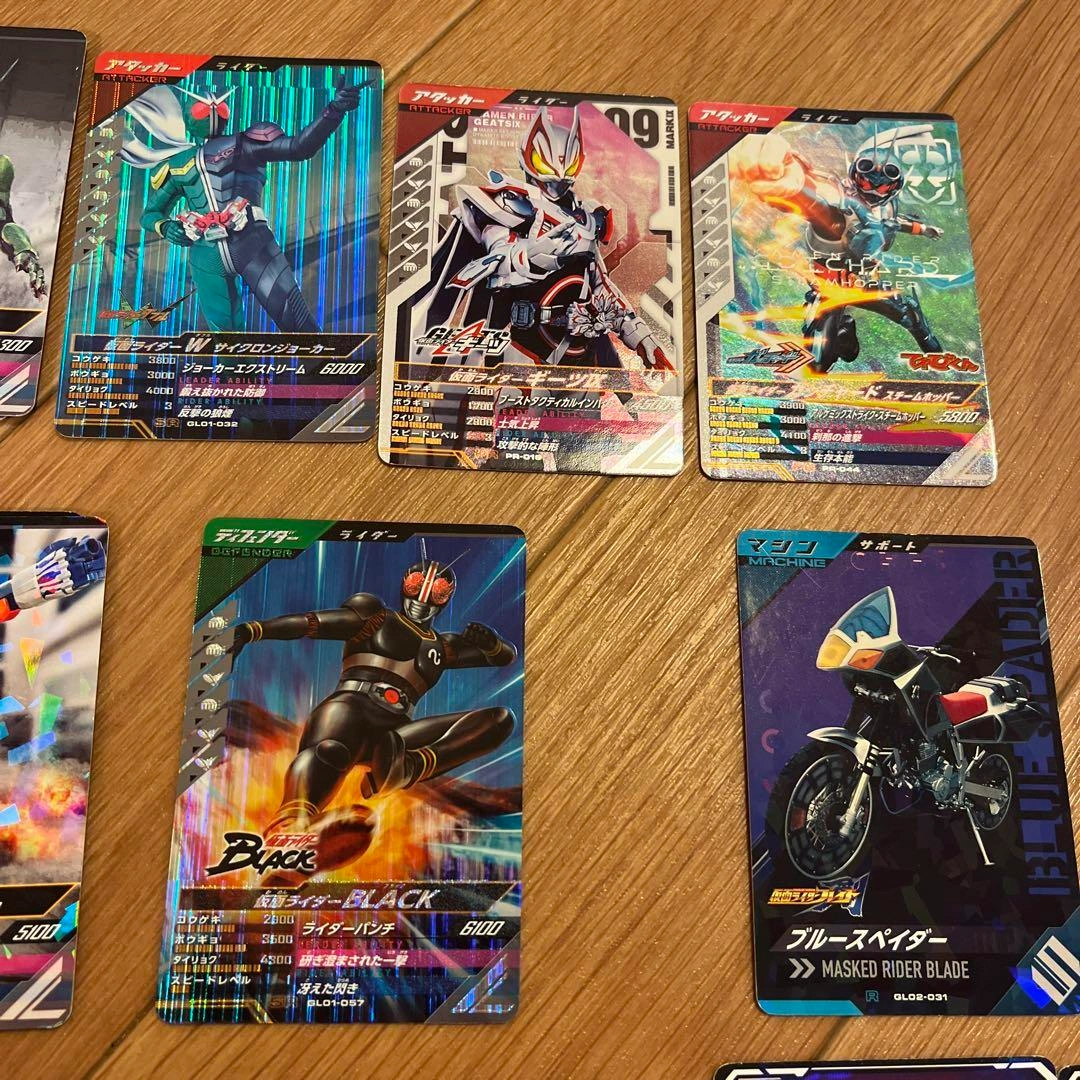 仮面ライダー ガンバレジェンズ プレイ用カードまとめ売りの写真2枚目